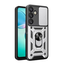 Gigapack Defender szilikon telefonvédő (ütésállóság, tartógyűrű, kameravédő) EZÜST (GP-164869) tok és táska