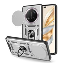 Gigapack Defender szilikon telefonvédő (ütésállóság, tartógyűrű, kameravédő) EZÜST (GP-166603) tok és táska