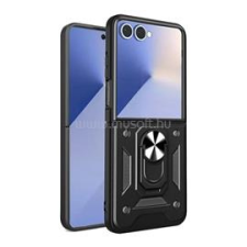 Gigapack Defender szilikon telefonvédő (ütésállóság, tartógyűrű, kameravédő) FEKETE (GP-171153) tok és táska