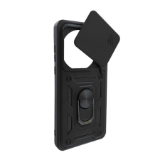 Gigapack Defender szilikon telefonvédő (ütésállóság, tartógyűrű, kameravédő) FEKETE OnePlus 13 5G tok és táska