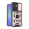 Gigapack Defender szilikon telefonvédő (ütésállóság, tartógyűrű, kameravédő) ROZÉARANY (GP-191075)