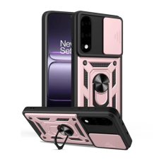 Gigapack Defender szilikon telefonvédő (ütésállóság, tartógyűrű, kameravédő) ROZÉARANY OnePlus Nord 5 tok és táska