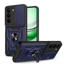 Gigapack Defender szilikon telefonvédő (ütésállóság, tartógyűrű, kameravédő) SÖTÉTKÉK Realme C71 4G tok és táska