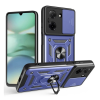 Gigapack Defender szilikon telefonvédő (ütésállóság, tartógyűrű, kameravédő) SÖTÉTKÉK Xiaomi Redmi A5 4G