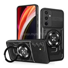 Gigapack Defender szilikon telefonvédő (ütésállóság, tartógyűrű, mágneses) FEKETE (GP-182064) tok és táska