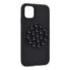 Gigapack GIGAPACK Szilikon telefonvédő matt kameravédő tapadókorong Apple iPhone 12 Pro / 12 fekete GP-187394