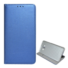 Gigapack Huawei Mate 10 tok álló (Flip, oldalra nyíló, rombusz minta) sötétkék tok és táska