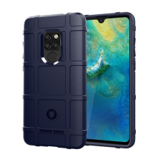Gigapack Huawei Mate 20 szilikon telefonvédő (közepesen ütésálló, négyzet minta) sötétkék tok és táska