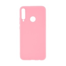Gigapack Huawei P40 Lite E szilikon telefonvédő (matt, rózsaszín) tok és táska
