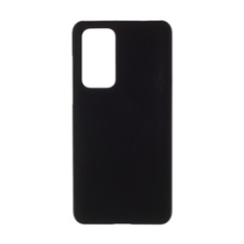 Gigapack Huawei P40 műanyag telefonvédő (gumírozott, fekete) tok és táska