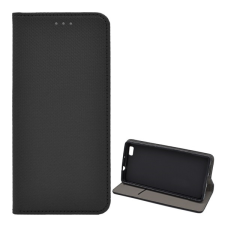 Gigapack Huawei P9 Lite (2017) tok álló (Flip, oldalra nyíló, rombusz minta) fekete tok és táska