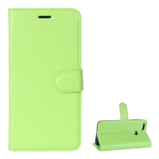 Gigapack Huawei P9 Lite Mini tok álló (Flip, oldalra nyíló, prémium) világoszöld tok és táska