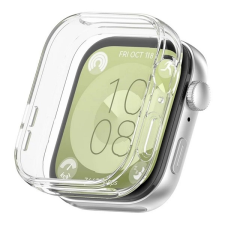 Gigapack Huawei Watch Fit 3 szilikon keret (bumper, ütésálló) átlátszó okosóra kellék