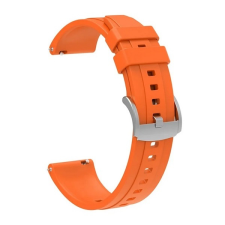 Gigapack Huawei Watch GT 4 41mm pótszíj (egyedi méret, szilikon) narancs okosóra kellék