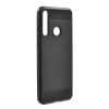 Gigapack Huawei Y6p Szálcsiszolt Szilikon Tok - Fekete