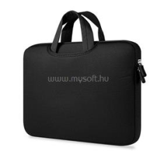 Gigapack LAPTOP/NOTEBOOK táska (univerzális, 14" méret, karcolásmentesítő belső) FEKETE (GP-126389) számítógéptáska