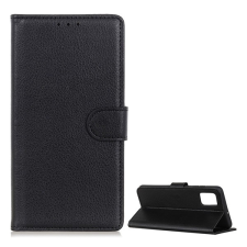 Gigapack LG K62 (LMK525) tok álló (Flip, oldalra nyíló, prémium) fekete tok és táska