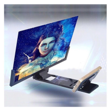 Gigapack Mobiltelefon képernyő nagyító állvány (univerzális, 14" nagyítás) FEKETE (5996591115986) mobiltelefon kellék