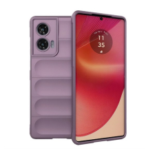 Gigapack Motorola Edge 50 Fusion 5G szilikon telefonvédő (ütésállóság, kameravédő, 3d) lila mobiltelefon kellék