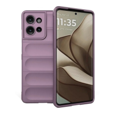 Gigapack Motorola Edge 50 szilikon telefonvédő (ütésállóság, kameravédő, 3d) lila tok és táska