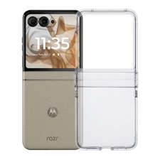 Gigapack Motorola Razr 50 műanyag telefonvédő átlátszó tok és táska