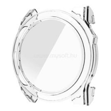 Gigapack Műanyag keret (BUMPER, ütésállóság + kijelzővédő üveg) ÁTLÁTSZÓ (GP-162650) okosóra kellék