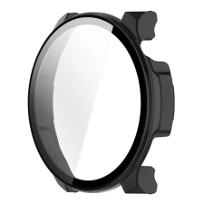 Gigapack Műanyag keret (BUMPER, ütésállóság + kijelzővédő üveg) FEKETE Amazfit Balance 2 tok és táska