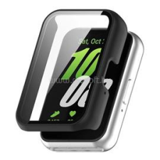 Gigapack Műanyag keret (BUMPER, ütésállóság + kijelzővédő üveg) FEKETE (GP-164082) okosóra kellék