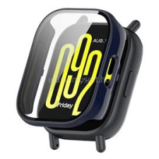 Gigapack Műanyag keret (BUMPER, ütésállóság + kijelzővédő üveg) SÖTÉTKÉK (GP-164098) okosóra kellék