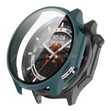 Gigapack Műanyag keret (BUMPER, ütésállóság + kijelzővédő üveg) SÖTÉTZÖLD (GP-172068) okosóra kellék