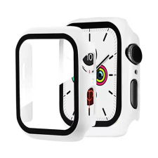 Gigapack Műanyag keret (ütésálló + kijelzővédő üveg) fehér gp-111509 mobiltelefon kellék