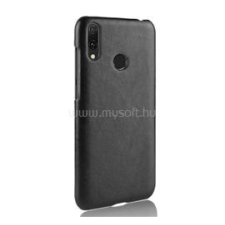 Gigapack Műanyag telefonvédő (bőr hatású) FEKETE (GP-85724) tok és táska