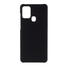 Gigapack Műanyag telefonvédő (gumírozott) FEKETE [Samsung Galaxy A21s (SM-A217F)] (5996457974153) tok és táska