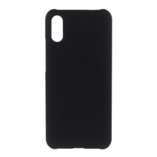 Gigapack Műanyag telefonvédő (gumírozott) FEKETE [Xiaomi Redmi 9A (Redmi 9 AT)] (5996457998692) tok és táska