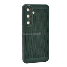 Gigapack Műanyag telefonvédő (légáteresztő, lyukacsos, kameravédő) SÖTÉTZÖLD (GP-148282) tok és táska