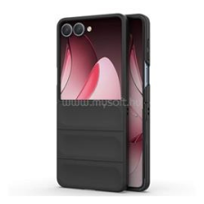 Gigapack Műanyag telefonvédő (ütésállóság, kameravédő, 3D) FEKETE (GP-171599) tok és táska