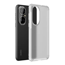 Gigapack Műanyag telefonvédő (ütésállóság, szilikon keret, kameravédő, matt) ÁTLÁTSZÓ tok és táska