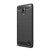 Gigapack Nokia 1 Plus Szálcsiszolt Szilikon Tok - Fekete