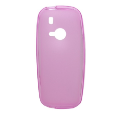 Gigapack Nokia 3310 (2017) szilikon telefonvédő (matt, rózsaszín) tok és táska