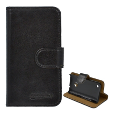 Gigapack Nokia Lumia 530 tok álló (Flip, oldalra nyíló, prémium) fekete tok és táska