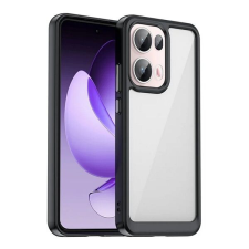 Gigapack Oppo Reno 13 Pro GIGAPACK Szilikon telefonvédő ütésállóság, átlátszó hátlap, FEKETE tok és táska