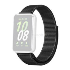 Gigapack Pótszíj (egyedi méret, nylon, tépőzáras, légáteresztő) FEKETE (GP-164553) okosóra kellék