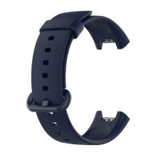 Gigapack Pótszíj (egyedi méret, szilikon, állítható) SÖTÉTKÉK Xiaomi Mi Watch Lite okosóra kellék