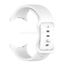 Gigapack Pótszíj (egyedi méret, szilikon) FEHÉR (GP-164594) okosóra kellék