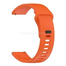 Gigapack Pótszíj (egyedi méret, szilikon) NARANCSSÁRGA (GP-164570) okosóra kellék