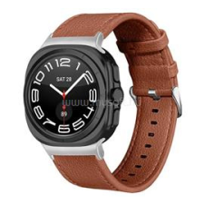 Gigapack Pótszíj (egyedi méret, valódi bőr) KÁVÉBARNA (GP-163536) okosóra kellék