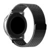Gigapack Pótszíj (univerzális, 22 mm, alumínium, milánói szíj, mágneses zár) FEKETE