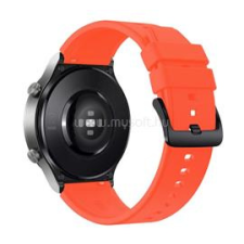 Gigapack Pótszíj (univerzális, 22mm, szilikon, fekete csat) NARANCSSÁRGA (GP-141522) okosóra kellék