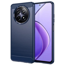 Gigapack Realme 12x szálcsiszolt, karbon mintás tok sötétkék (GP-158287) (GP-158287) tok és táska