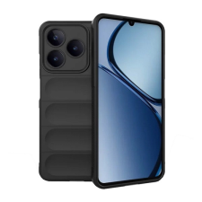 Gigapack Realme C61 4G szilikon telefonvédő (ütésállóság, kameravédő, 3d) fekete mobiltelefon kellék